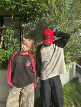 아메리칸 넘버링 써멀 L/S 티