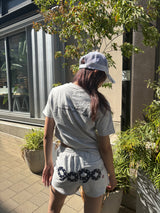 90 로고 도트 티