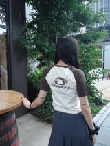 運動Heisei徽標Raglan Tee