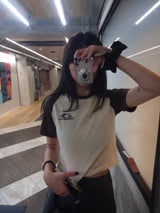 運動Heisei徽標Raglan Tee