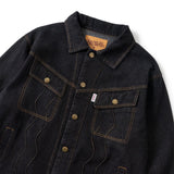 웨이브 클래식 데님 재킷