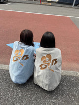 三葉草徽標牛仔布背心