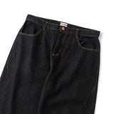웨이브 클래식 데님 바지