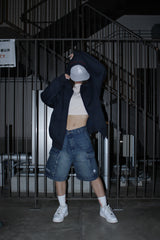 親吻完整的拉鍊連帽衫