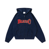 BU OG LOGO ZIP UP HOODIE
