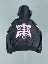Bone Rigid Denim Zip Hoodie