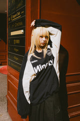 시티 로고 나일론 풀오버