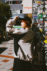 시티 로고 나일론 풀오버