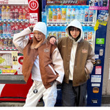 킹 로고 클래식 스타디움 재킷