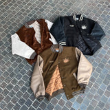 킹 로고 클래식 스타디움 재킷