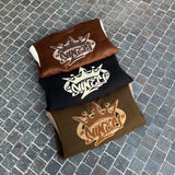 킹 로고 클래식 스타디움 재킷