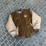 킹 로고 클래식 스타디움 재킷