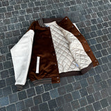 킹 로고 클래식 스타디움 재킷