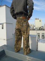 이중 무릎 손상 버기 바지