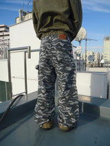 이중 무릎 손상 버기 바지