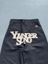 Dickies × younger song patchwork balloon pants