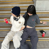 國王徽標色素polo襯衫