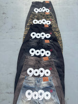9090 OG Logo Painted Denim Pants