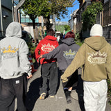 國王徽標連帽衫