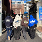 國王徽標連帽衫