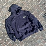 國王徽標連帽衫