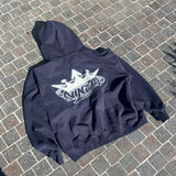 國王徽標連帽衫