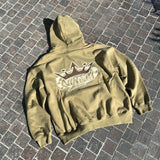 國王徽標連帽衫