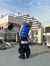 9090 OG Logo Painted Denim Pants