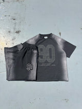 90 Numbering 噴汗T恤