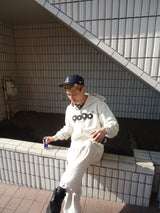 9090 OG徽標拉鍊連帽衫