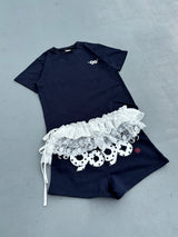 3 Layered Lace Skirt