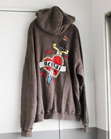 心紋身薩加拉連帽衫