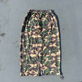 Heisei 로고가 꼬인 땀 바지