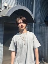 크로스 2 가닥 목걸이