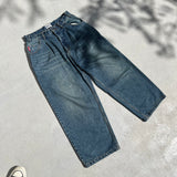 King Logo Vintage Like Denim