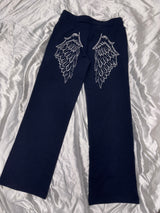 Feather Logo Slim Sweat Pants