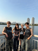 Assortment graphic sleeveless