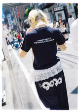 90 로고 도트 티