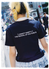 90 로고 도트 티