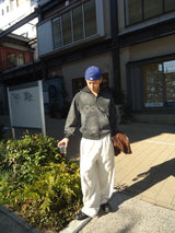 銷毀的拼貼拉鍊連帽衫