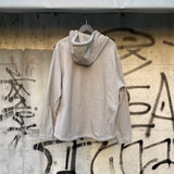 90 로고 후드 양털 재킷