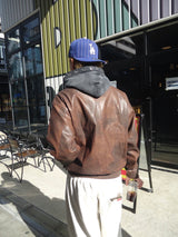 合成皮革短襯衫