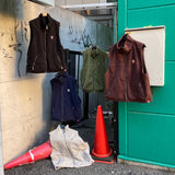 尼龍和羊毛可逆背心