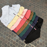 heart patch logo hoodie