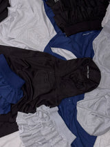 glitter h heart logo hoodie