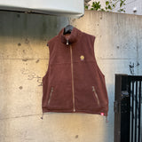 尼龍和羊毛可逆背心