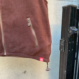 尼龍和羊毛可逆背心