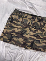 Double Waist Glitter Skirt