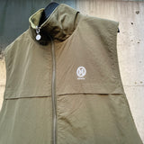 尼龍和羊毛可逆背心