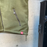 尼龍和羊毛可逆背心